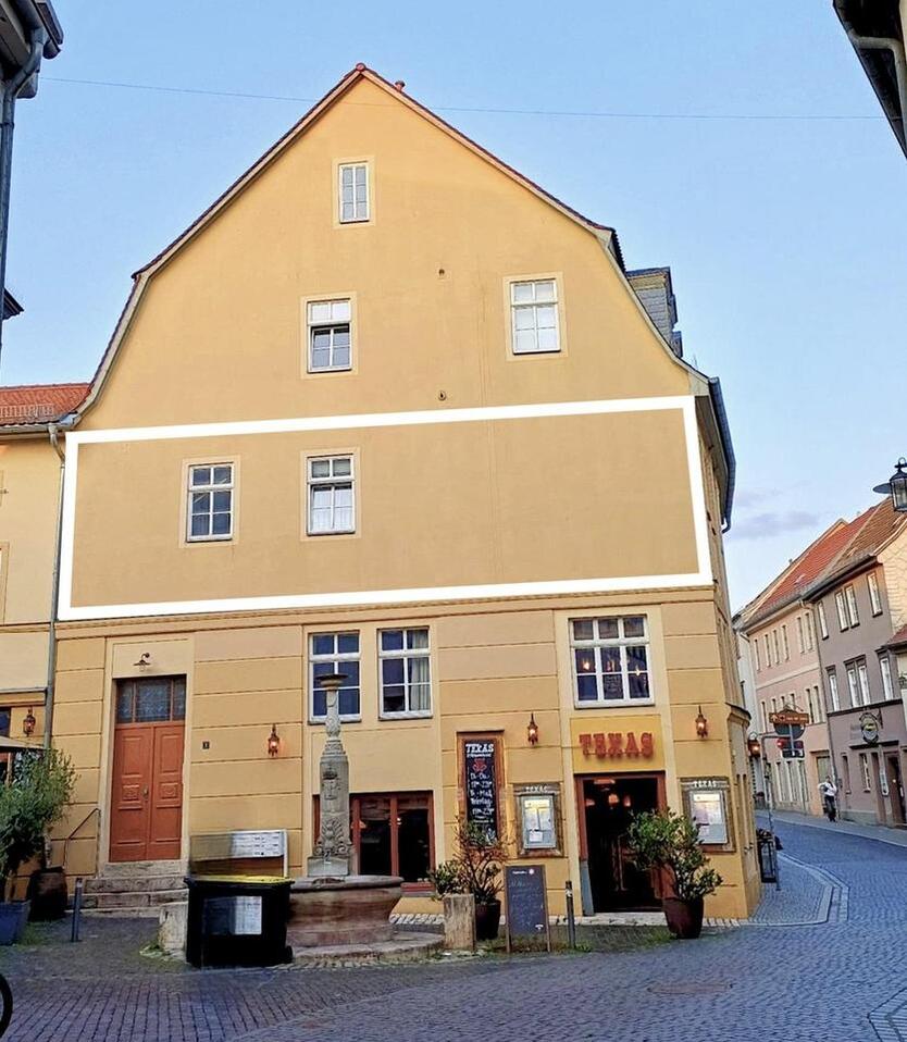 Attraktive 3,5-Zimmer-Wohnung – Erstbezug nach Renovierung – mitten in der Altstadt Weimars