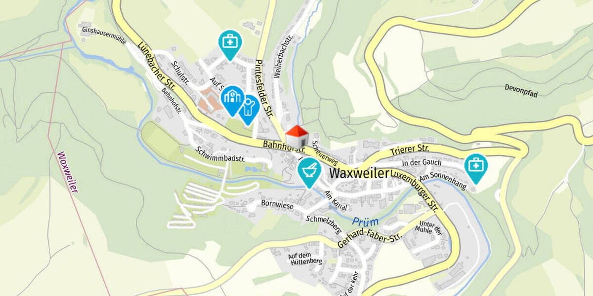Etagenwohnung Waxweiler - 3 Zimmer, 79 m&sup2;, 900&euro; | Angebot:26595042