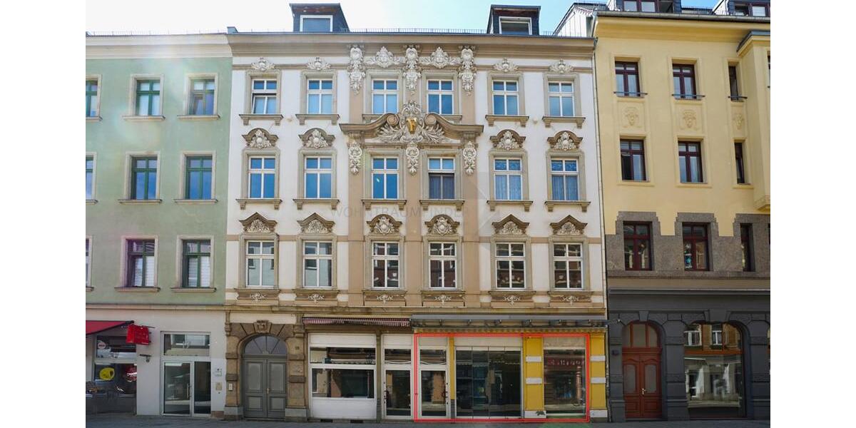 Große Gewerbefläche mit großen Schaufenstern in zentraler Zwickauer Lage zimmer