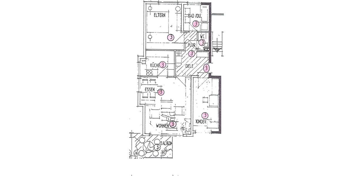Etagenwohnung Steinheim an der Murr - 3 Zimmer, 76 m&sup2;, 850&euro; | Angebot:25570120