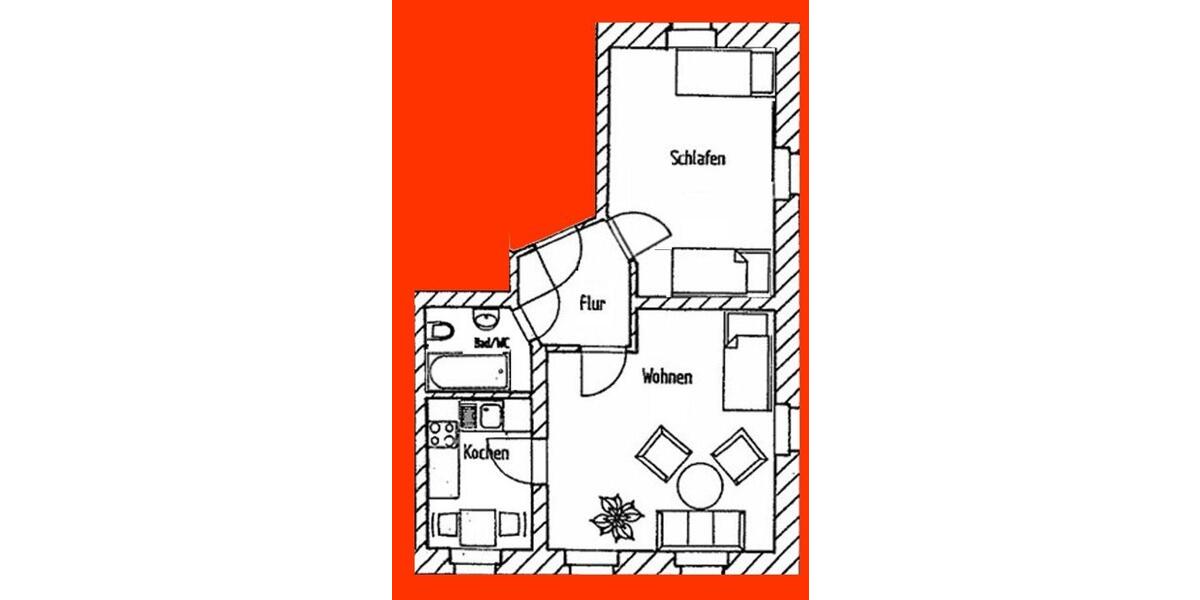 Wohnen auf Zeit Wilkau-Haßlau Haßlau - 2 Zimmer, 50 m&sup2;, 1.350&euro; | Angebot:24022689