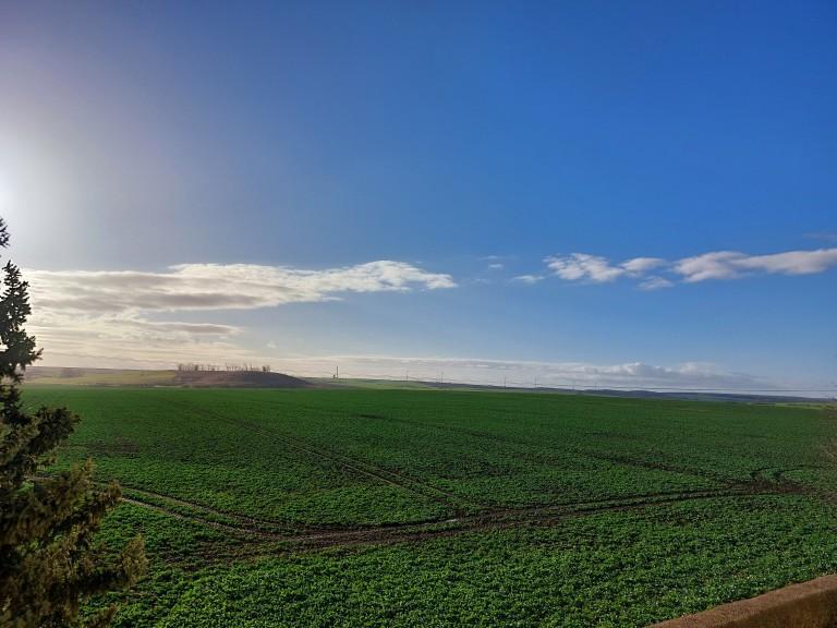 Genießen Sie die schöne Aussicht auf Ihrem Balkon. zimmer