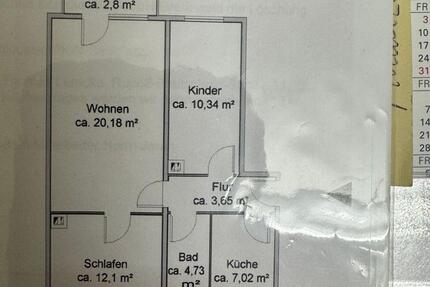 Wohnung Greifswald - 3 Zimmer, 59 m&sup2;, 1.100&euro; | Angebot:25232690