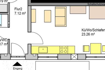 Wohnung Lahnstein - 1.5 Zimmer, 38 m&sup2;, 550&euro; | Angebot:25168093