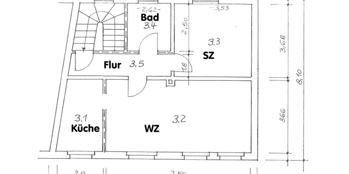 Dachgeschoßwohnung Schönebeck (Elbe) - 2 Zimmer, 63 m&sup2;, 435&euro; | Angebot:21692990
