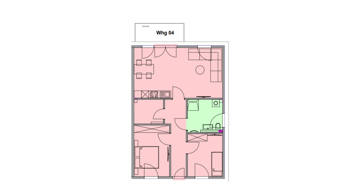 Erdgeschoßwohnung Husum - 3 Zimmer, 80 m&sup2;, 1.065&euro; | Angebot:25363360
