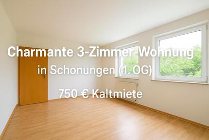 Charmante 3-Zimmer-Wohnung in Schonungen (1.OG) - ca. 60 m2 6 zimmer