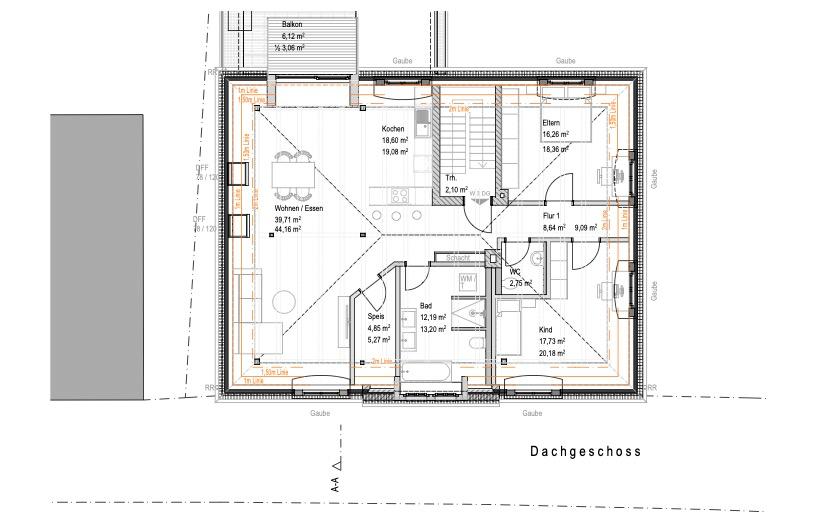 Dachgeschoßwohnung Ottobeuren - 3 Zimmer, 124 m&sup2;, 1.424&euro; | Angebot:26224026