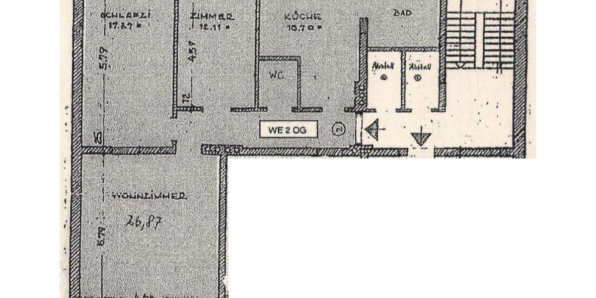 3-Zimmer-Wohnung mit Balkon 3 zimmer