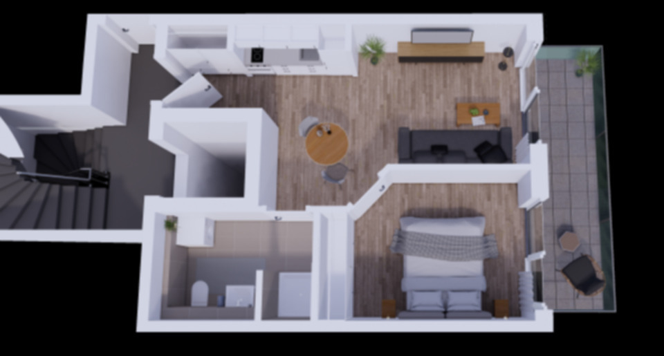 ✨ Erstbezug in Obernau: Moderne und hochwertige 2-Zimmer-Wohnung