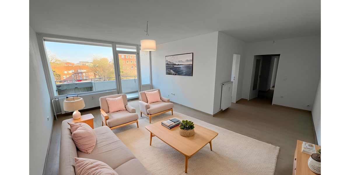 Etagenwohnung Leer Leer - 3 Zimmer, 74 m&sup2;, 538&euro; | Angebot:26149978