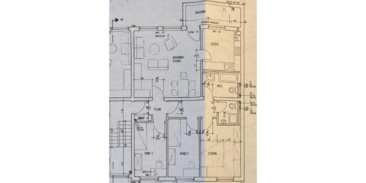 4-Zimmer-Wohnung zu vermieten - WBS notwendig 4 zimmer