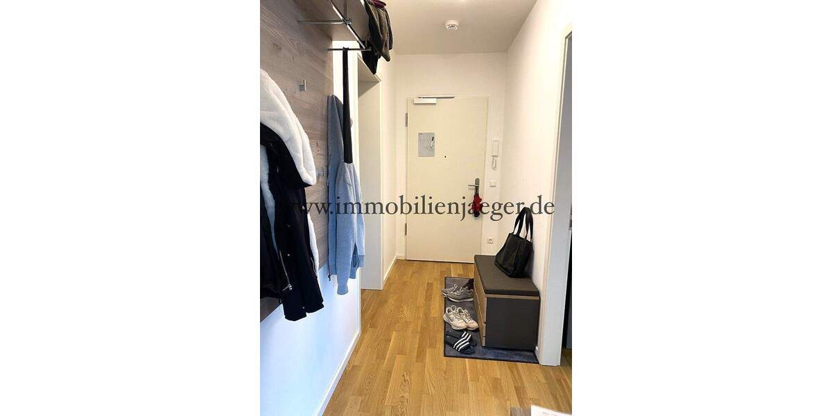 Neubaugebiet Jenfelder Au - großzügige Neubau-Wohnung - Balkon, offener EBK, Fahrstuhl, Fußboden 2 zimmer
