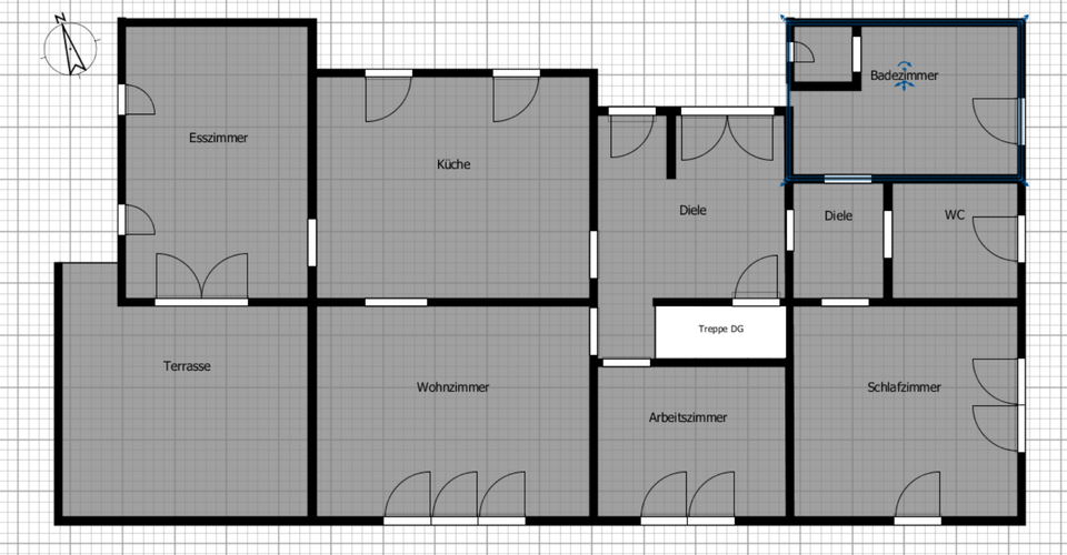 Haus mit großem Garten: 150m² Wohnfläche, Terasse, Garage, Garten 7 zimmer