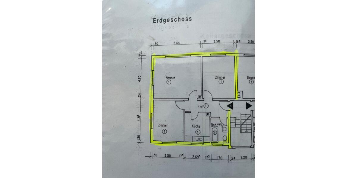Erdgeschoßwohnung Nidderau - 3 Zimmer, 73 m&sup2;, 1.000&euro; | Angebot:26276554
