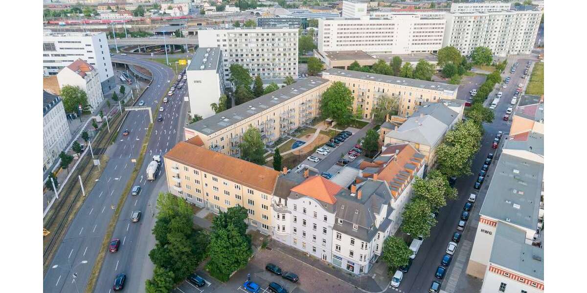 Etagenwohnung Halle Südliche Innenstadt - 2 Zimmer, 48 m&sup2;, 476&euro; | Angebot:27040322