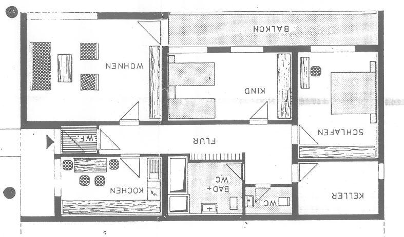 Erdgeschoßwohnung Baden-Baden Balg - 3 Zimmer, 104 m&sup2;, 1.390&euro; | Angebot:26623394