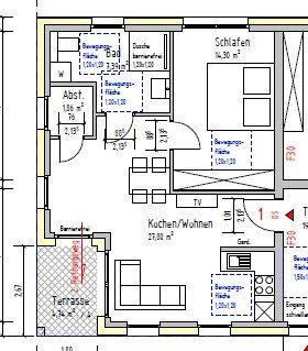 Erdgeschoßwohnung Hiddenhausen - 2 Zimmer, 54 m&sup2;, 850&euro; | Angebot:26698762