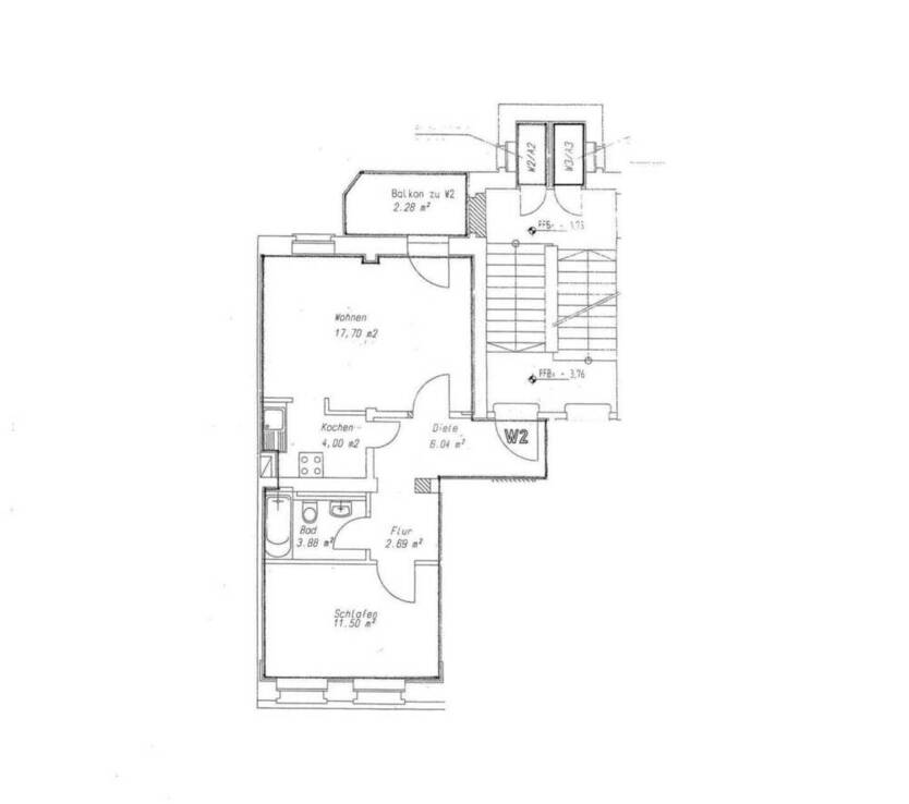 Plauen-Haselbrunn: Günstige 2-Zimmerwohnung mit Balkon & EBK