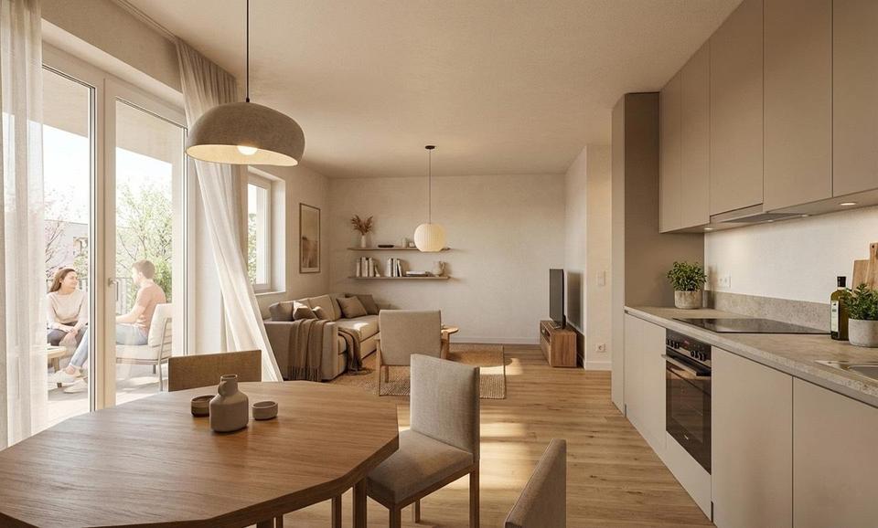 Erdgeschoßwohnung Bernau bei Berlin - 4 Zimmer, 98 m&sup2;, 1.737&euro; | Angebot:25234265