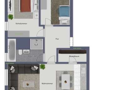 Wohnung Endingen - 3 Zimmer, 85 m&sup2;, 1.350&euro; | Angebot:26932459