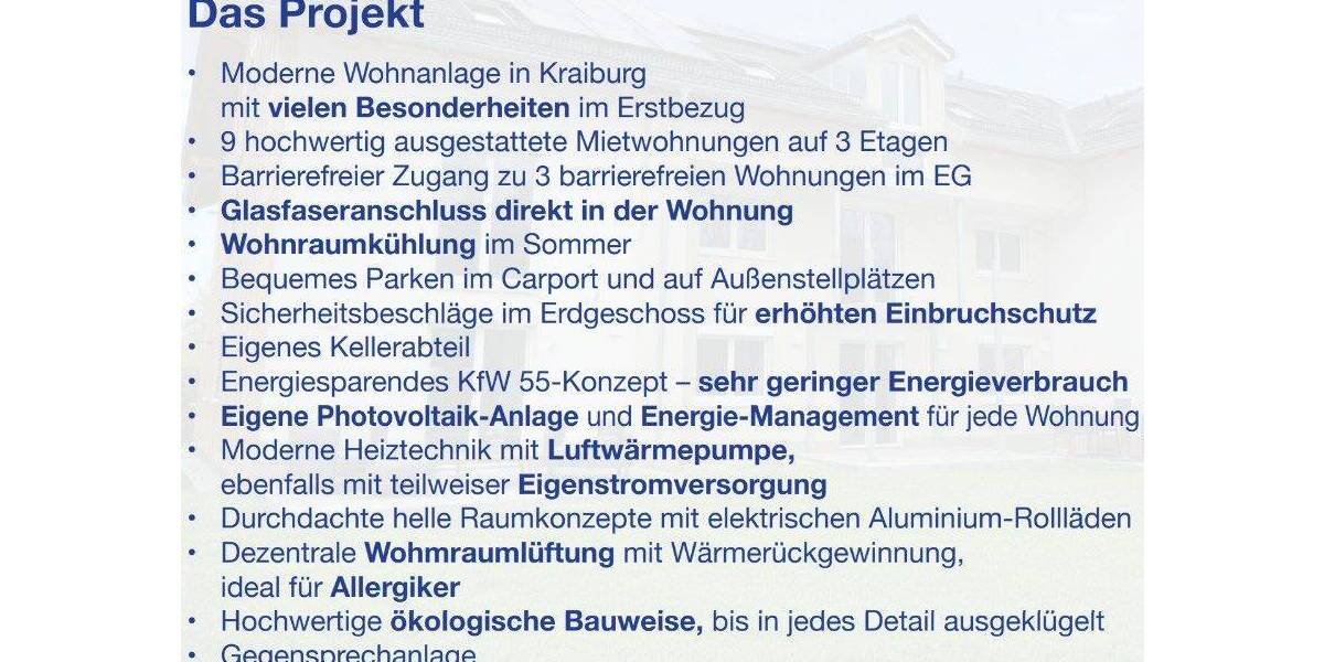 Etagenwohnung Kraiburg - 2 Zimmer, 75 m&sup2;, 945&euro; | Angebot:26820667
