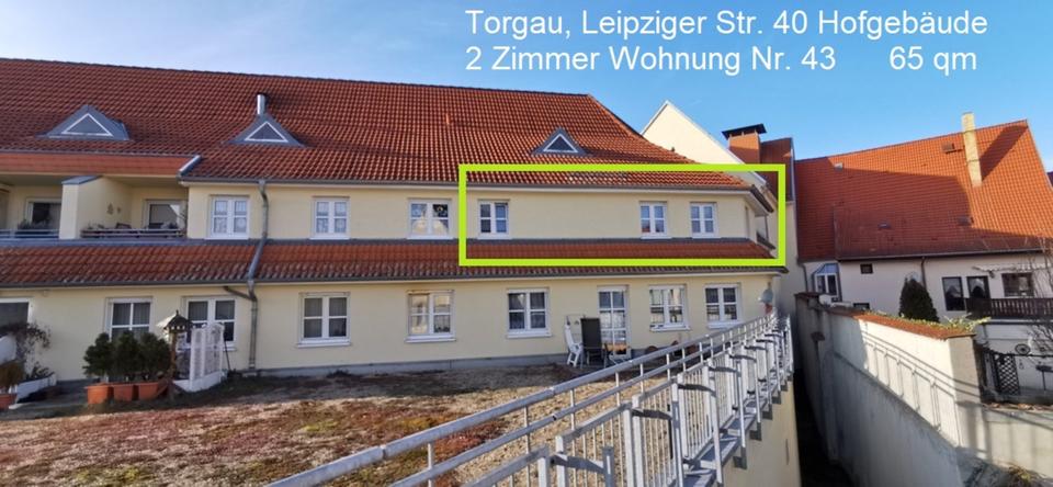 Dachgeschoßwohnung Torgau - 2 Zimmer, 65 m&sup2;, 420&euro; | Angebot:25907367
