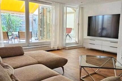 Möblierte Terassen-Wohnung 2 zimmer