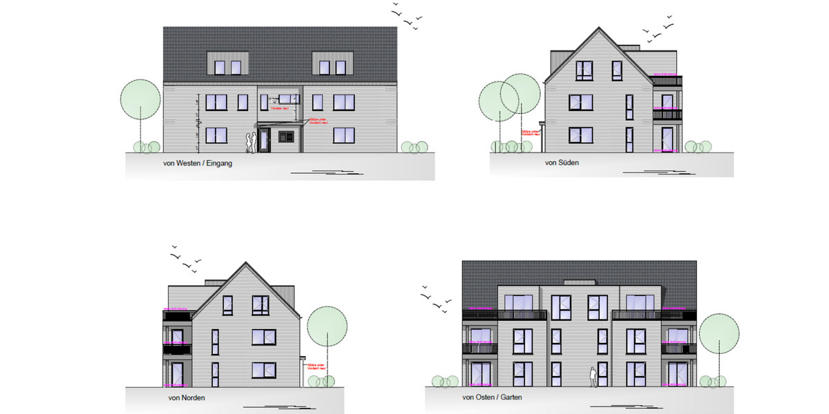 Erdgeschoßwohnung Werlte - 3 Zimmer, 82 m&sup2;, 820&euro; | Angebot:24749790