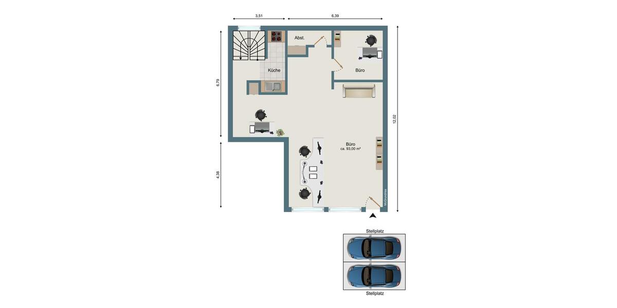 Gewerbeobjekt Türkheim - 1.400&euro; | Angebot:25834792
