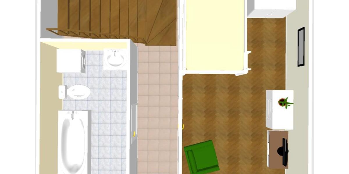 Maisonettenwohnung Bad Frankenhausen/Kyffhäuser Kyffhäuser - 5 Zimmer, 90 m&sup2;, 620&euro; | Angebot:26634655