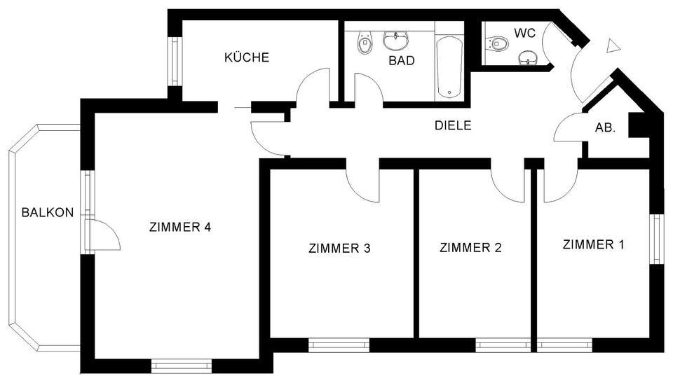 Große und gemütliche 4-Zimmer Wohnung in Attendorn