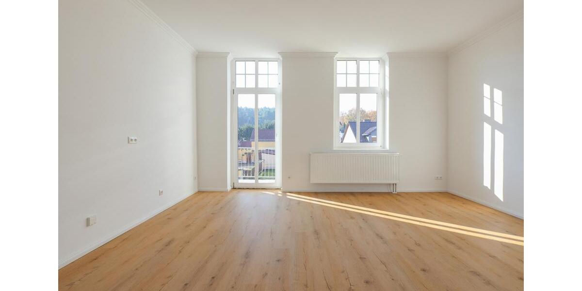 Ab sofort - Traumwohnung - 2 Zimmer - 1.OG in Baruth - Balkon - Dusche - Gartenbereich möglich 2 zimmer