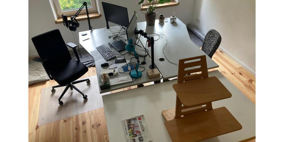 Ruhiges Gemeinschaftsbüro: 2-3 Arbeitsplätze frei (ab sofort) zimmer