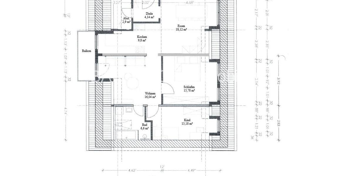 Dachgeschoßwohnung Pretzfeld - 3 Zimmer, 90 m&sup2;, 840&euro; | Angebot:24978049