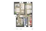 Etagenwohnung Chemnitz Yorckgebiet - 3 Zimmer, 83 m&sup2;, 462&euro; | Angebot:26752539
