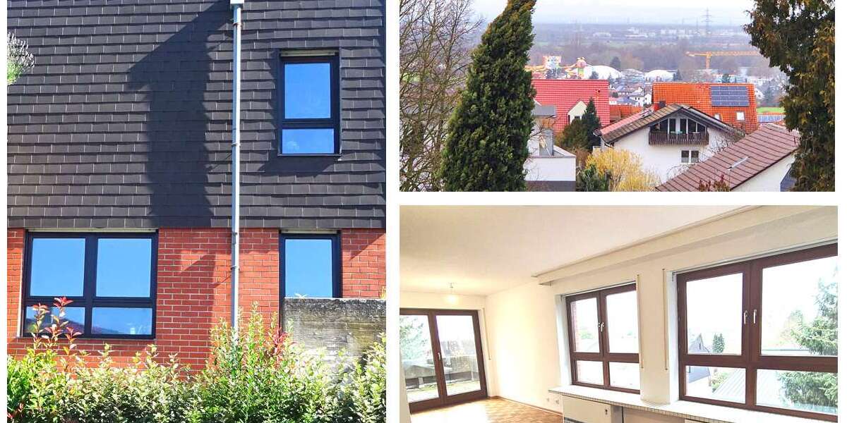 Etagenwohnung Weinheim - 3 Zimmer, 100 m&sup2;, 1.100&euro; | Angebot:25926480