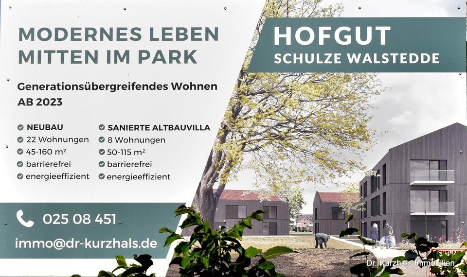 Etagenwohnung Drensteinfurt - 2 Zimmer, 78 m&sup2;, 850&euro; | Angebot:23847018