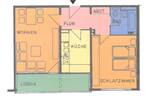 Etagenwohnung Kassel Oberzwehren - 2 Zimmer, 60 m&sup2;, 485&euro; | Angebot:26806881
