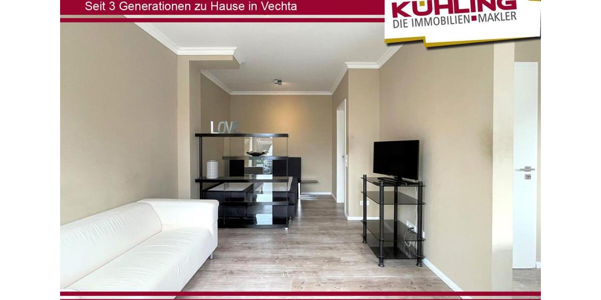 Erdgeschoßwohnung Vechta - 1 Zimmer, 28 m&sup2;, 450&euro; | Angebot:24660296