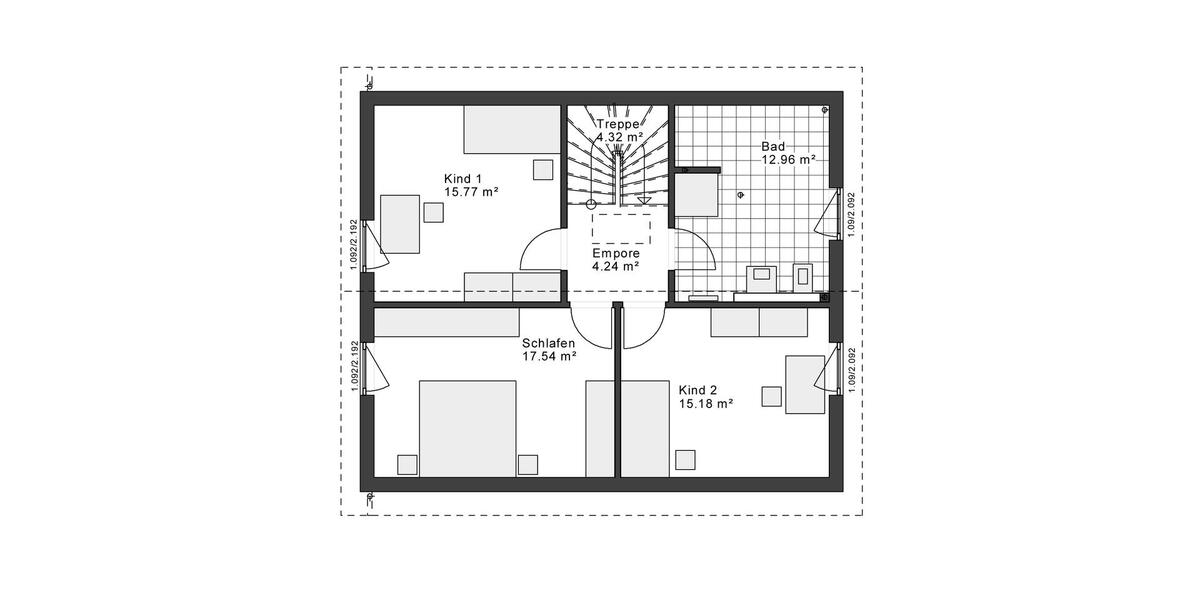 Einfamilienhaus Bad Hersfeld - 4 Zimmer, 140 m&sup2;, 2.240&euro; | Angebot:26702997