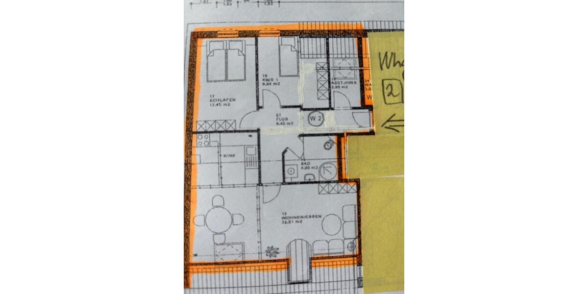 Dachgeschoßwohnung Heiligenhafen - 3 Zimmer, 70 m&sup2;, 650&euro; | Angebot:25960008