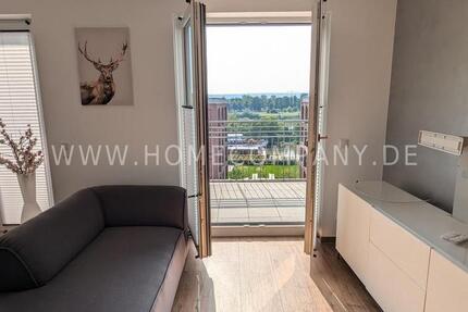 MöbliertFurnished 1-Zimmer Apartment in Dresden-Hafencity mit Balkon 2 Personen