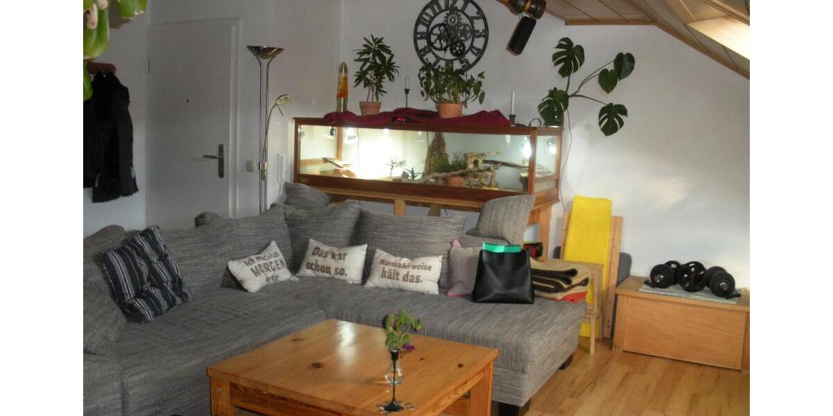 Dachgeschoßwohnung Wölfersheim - 2 Zimmer, 50 m&sup2;, 550&euro; | Angebot:24851839