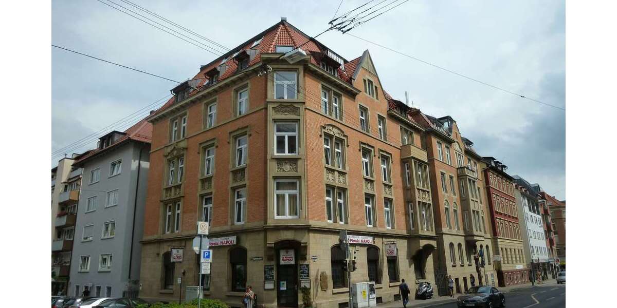 Etagenwohnung Stuttgart Rotebühl - 4 Zimmer, 121 m&sup2;, 1.940&euro; | Angebot:26570881