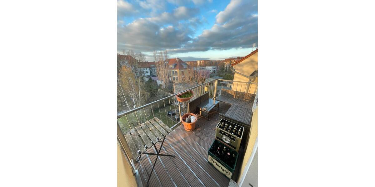 Dachgeschoßwohnung Leipzig Ost - 2 Zimmer, 60 m&sup2;, 700&euro; | Angebot:26001983