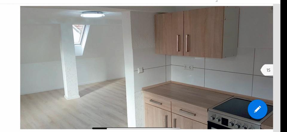 Dachgeschoßwohnung Möckmühl - 1.5 Zimmer, 51 m&sup2;, 550&euro; | Angebot:26268889