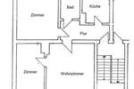 Erdgeschoßwohnung Zörbig - 3 Zimmer, 64 m&sup2;, 430&euro; | Angebot:26096236