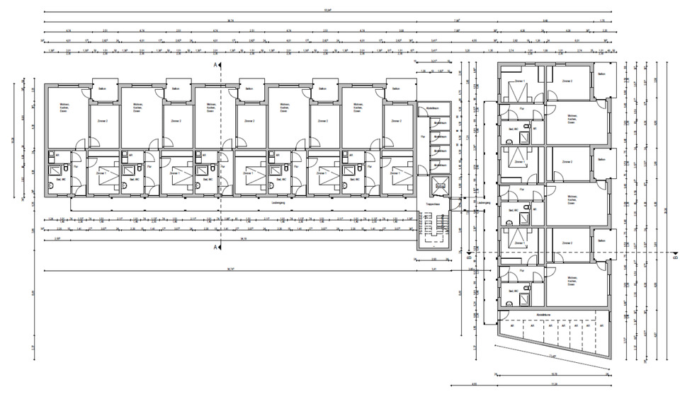 Etagenwohnung Bebra - 1 Zimmer, 41 m&sup2;, 525&euro; | Angebot:24769580
