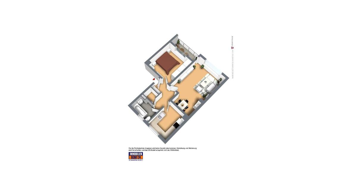 Frisch ronoviert und noch frei, 2 Zimmermit Balkon im Angebot! Weitere Bilder folgen 2 zimmer